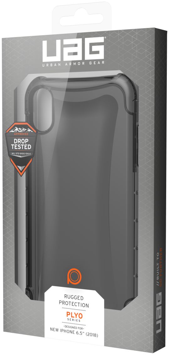 Urban Armor Gear Plyo Hoesje Apple iPhone XS Max Ash afbeelding 13