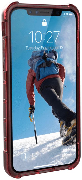 Urban Armor Gear Plyo Hoesje Apple iPhone XR Hoesje Rood afbeelding 5