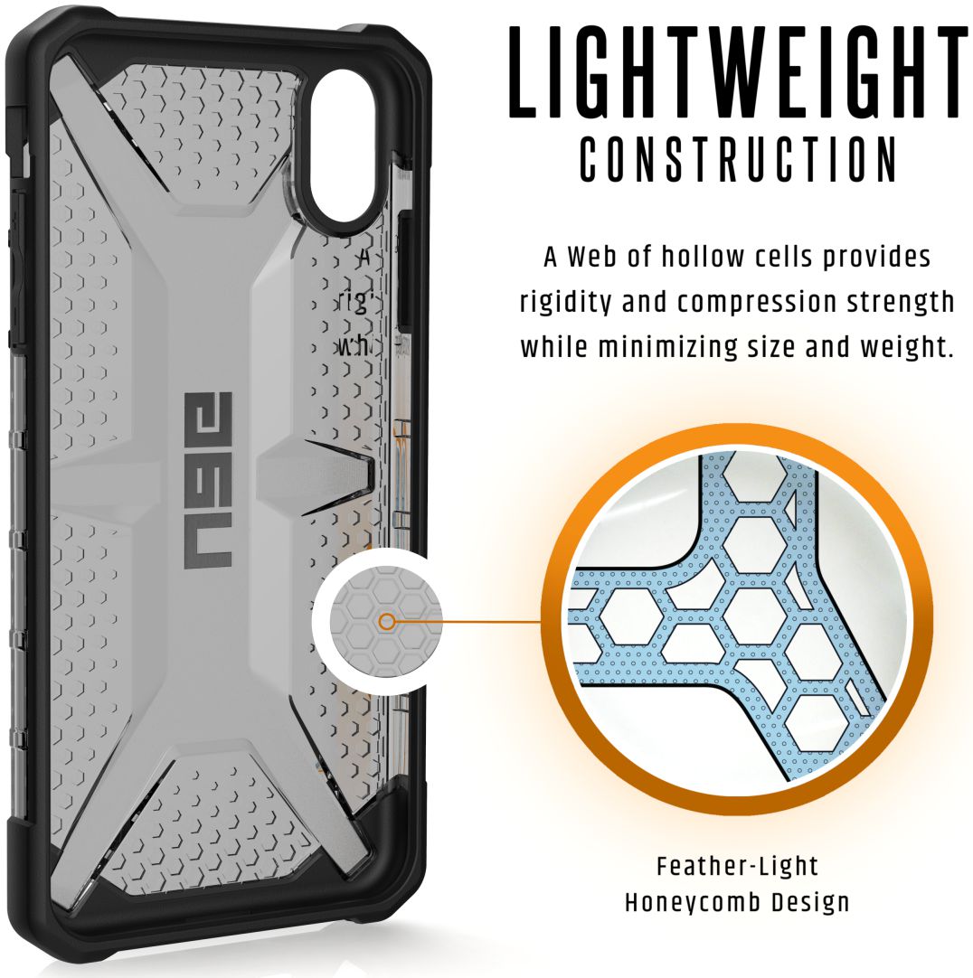 Urban Armor Gear Plasma Hoesje Apple iPhone XS Max Ash afbeelding 6