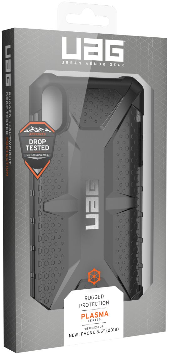 Urban Armor Gear Plasma Hoesje Apple iPhone XS Max Ash afbeelding 20