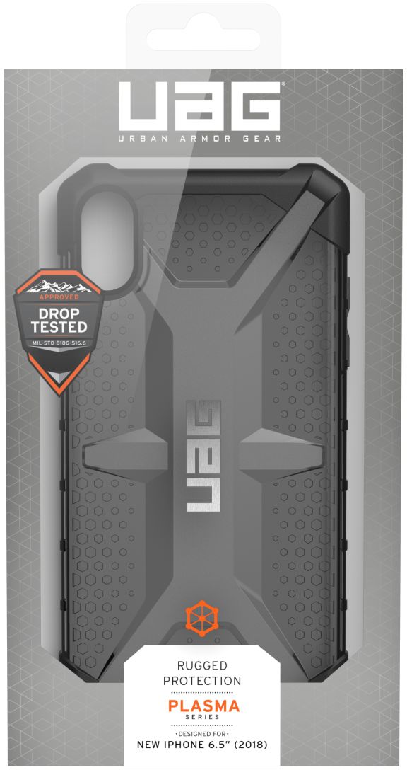 Urban Armor Gear Plasma Hoesje Apple iPhone XS Max Ash afbeelding 21