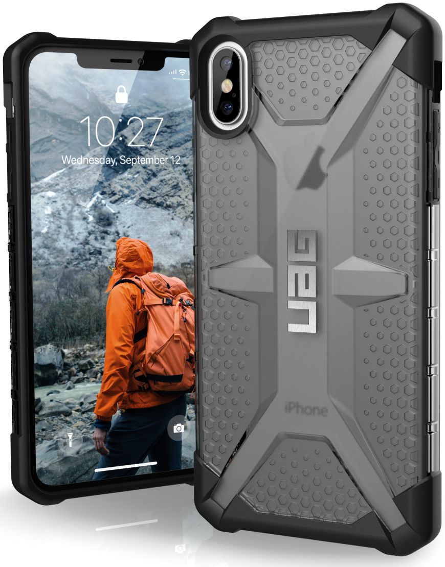 Urban Armor Gear Plasma Hoesje Apple iPhone XS Max Ash afbeelding 1