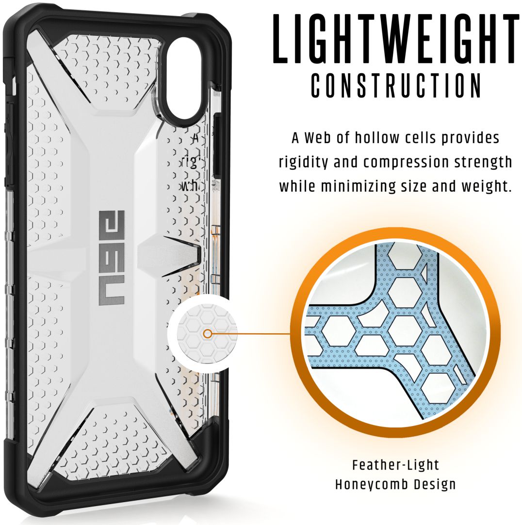 Urban Armor Gear Plasma Hoesje Apple iPhone XS Max Ice afbeelding 6