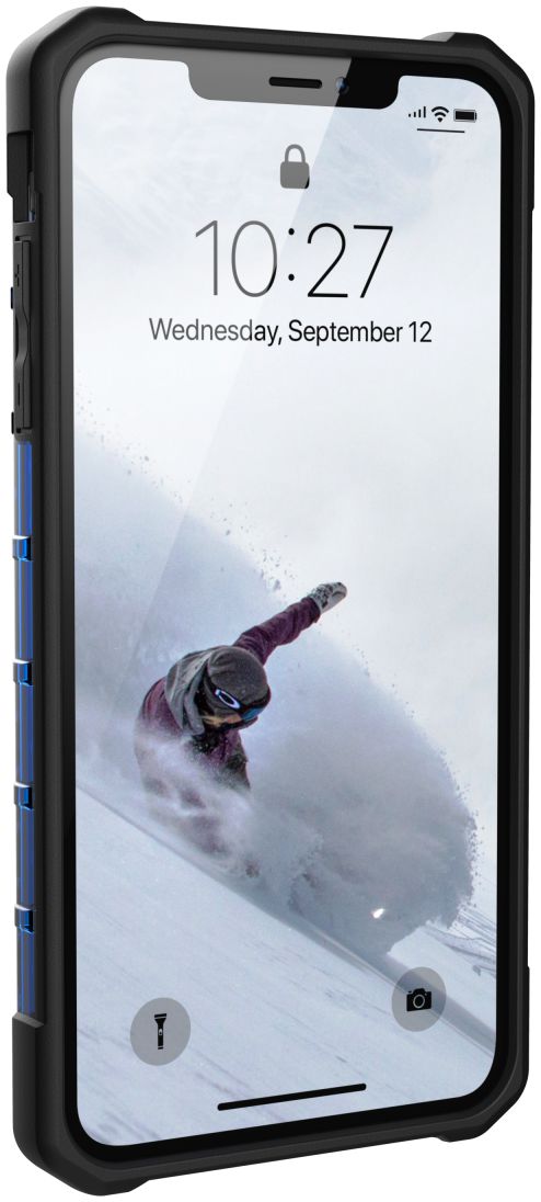 Urban Armor Gear Plasma Hoesje Apple iPhone XS Max Cobalt afbeelding 10