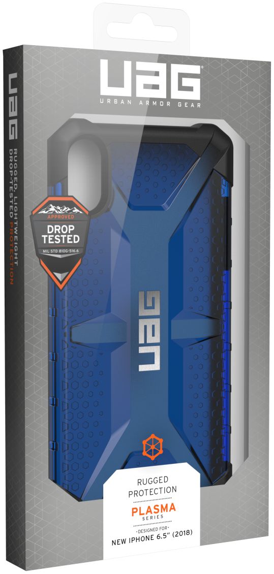 Urban Armor Gear Plasma Hoesje Apple iPhone XS Max Cobalt afbeelding 20