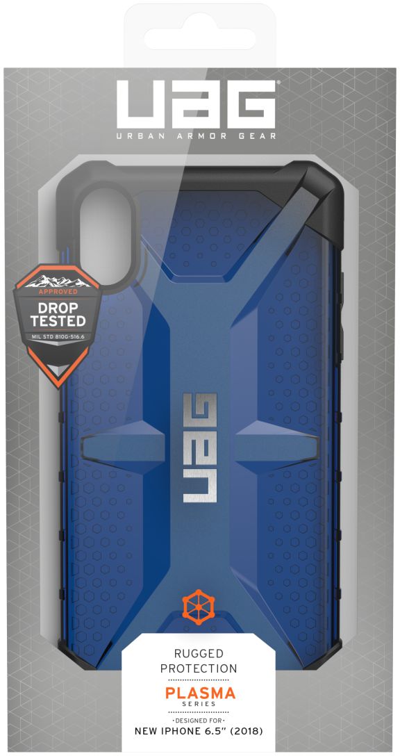 Urban Armor Gear Plasma Hoesje Apple iPhone XS Max Cobalt afbeelding 21