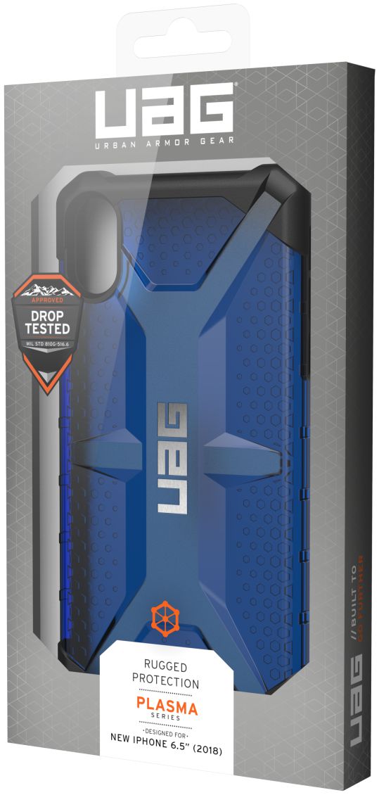 Urban Armor Gear Plasma Hoesje Apple iPhone XS Max Cobalt afbeelding 22