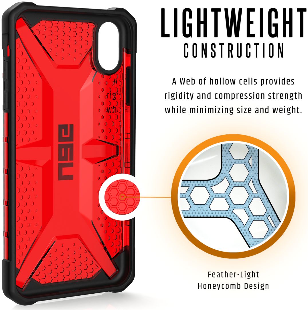 Urban Armor Gear Plasma Hoesje Apple iPhone XS Max Magma afbeelding 6