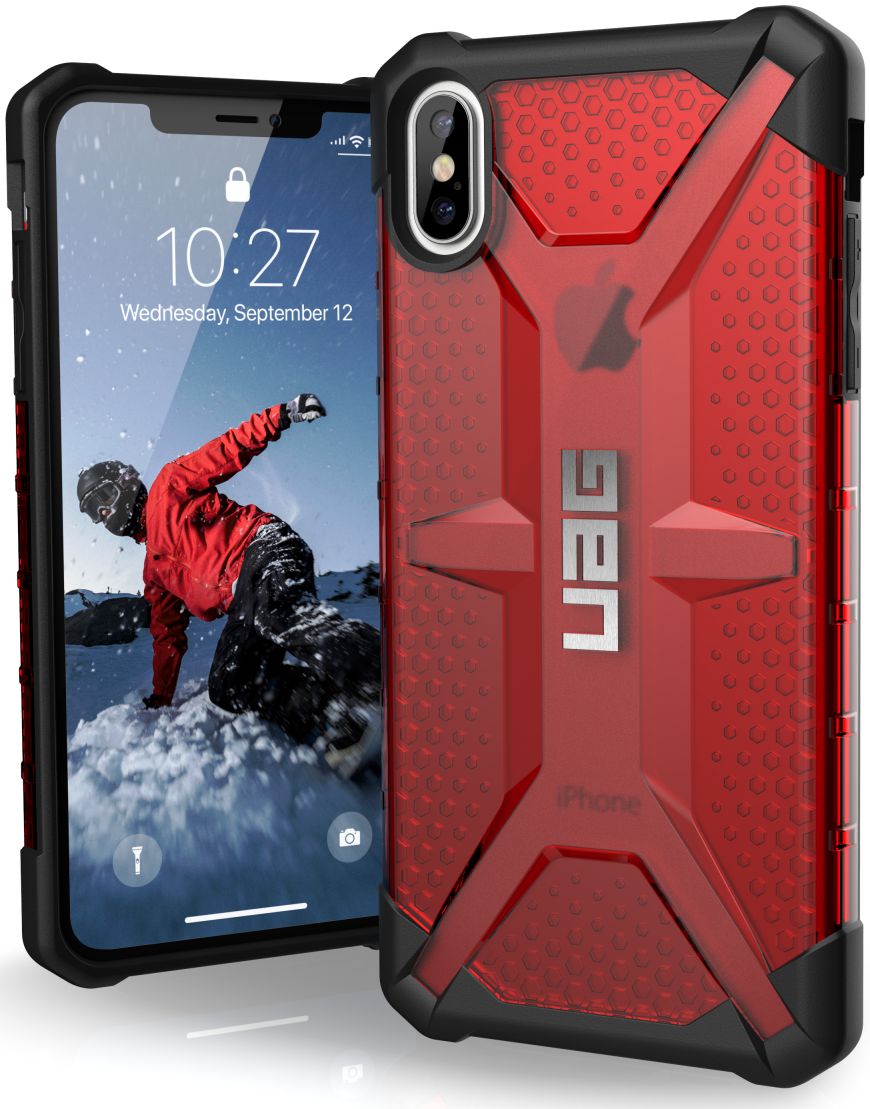 Urban Armor Gear Plasma Hoesje Apple iPhone XS Max Magma afbeelding 1