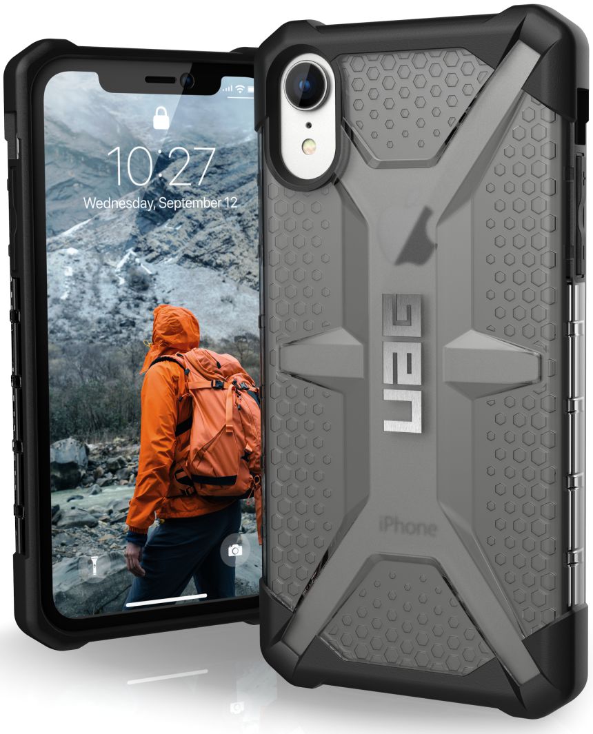 Urban Armor Gear Plasma Hoesje Apple iPhone XR Ash afbeelding 1