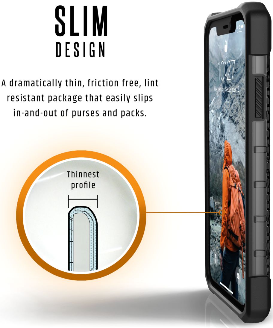 Urban Armor Gear Plasma Hoesje Apple iPhone XR Ash afbeelding 6