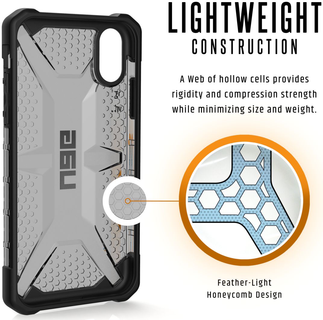 Urban Armor Gear Plasma Hoesje Apple iPhone XR Ash afbeelding 7