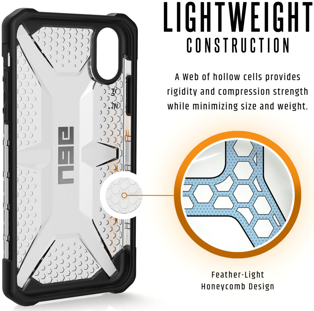 Urban Armor Gear Plasma Hoesje Apple iPhone XR Ice afbeelding 7