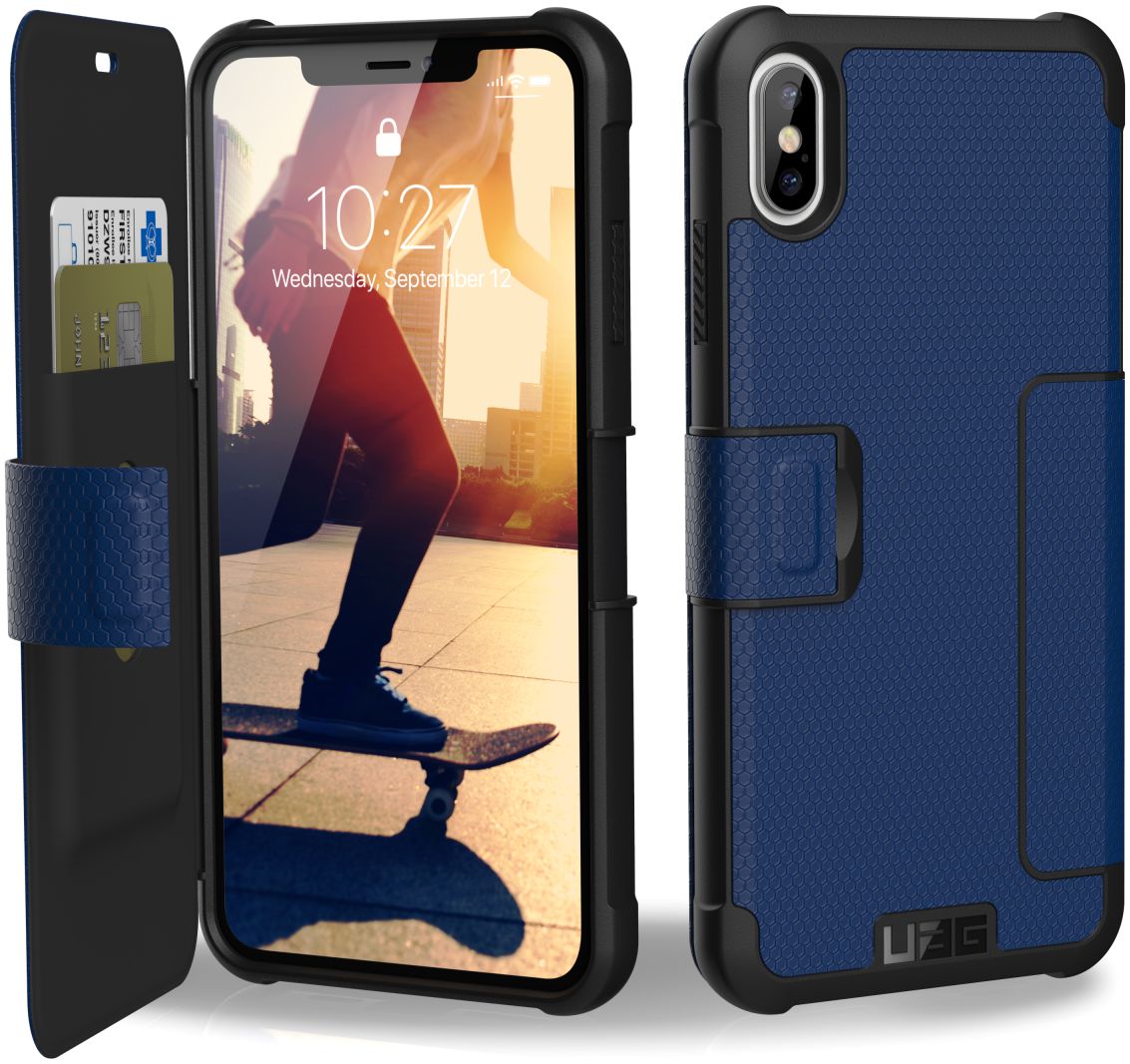 Urban Armor Gear UAG Metropolis Hoesje Apple iPhone XS Max Cobalt afbeelding 1