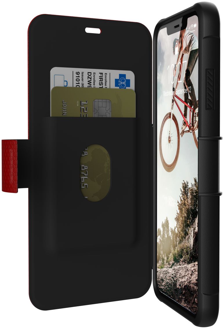 Urban Armor Gear UAG Metropolis Hoesje Apple iPhone XS Max Magma afbeelding 12