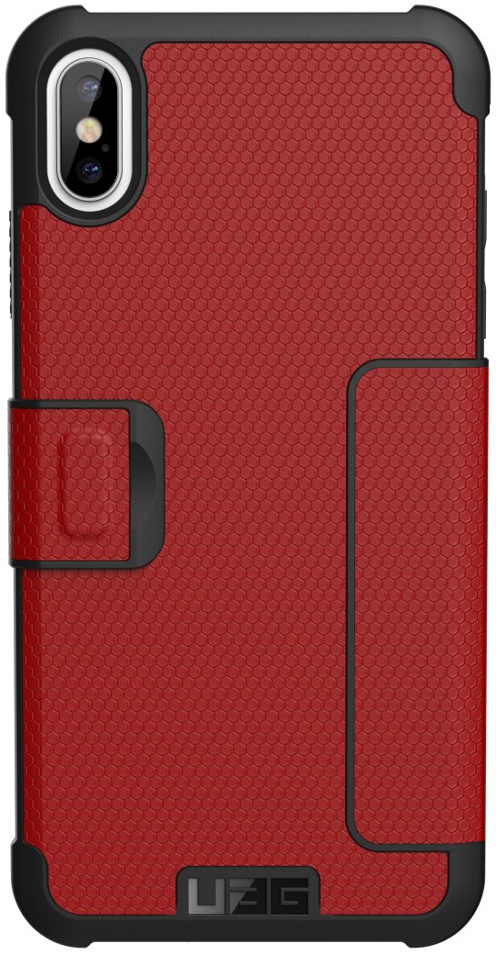 Urban Armor Gear UAG Metropolis Hoesje Apple iPhone XS Max Magma afbeelding 15