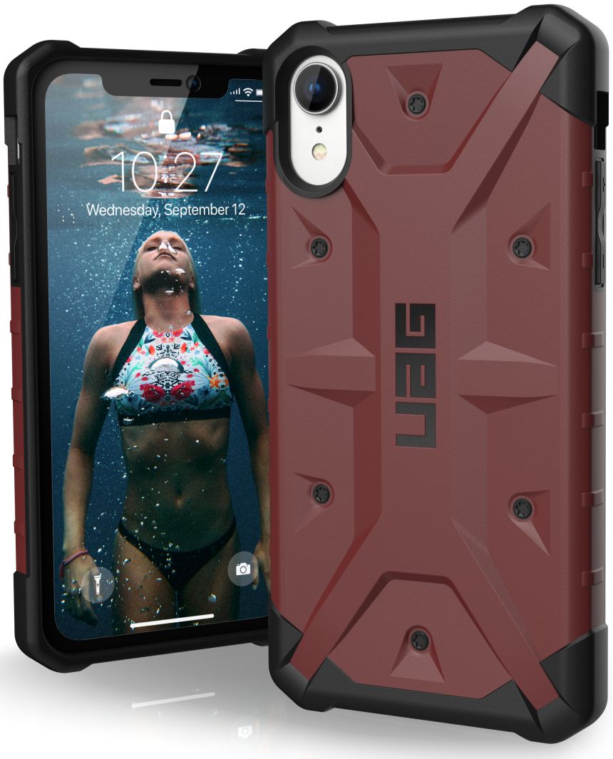 Urban Armor Gear Pathfinder Hoesje Apple iPhone XR Carmine afbeelding 1