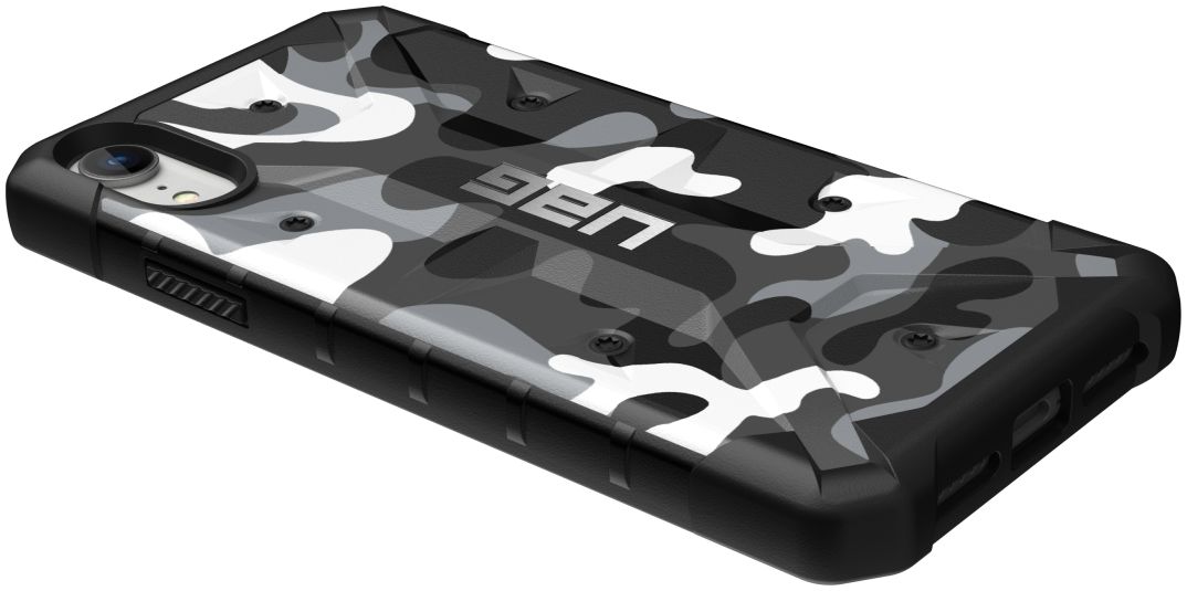 Urban Armor Gear Pathfinder Hoesje Apple iPhone XR Arctic Camo afbeelding 13