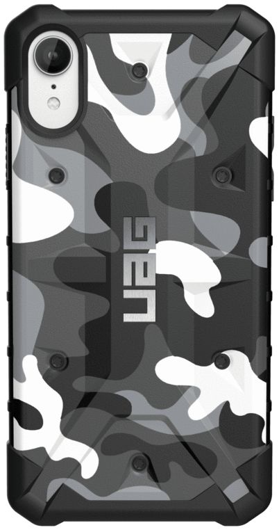Urban Armor Gear Pathfinder Hoesje Apple iPhone XR Arctic Camo afbeelding 2