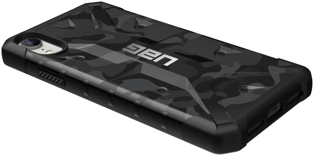 Urban Armor Gear Pathfinder Hoesje Apple iPhone XR Midnight Camo afbeelding 13
