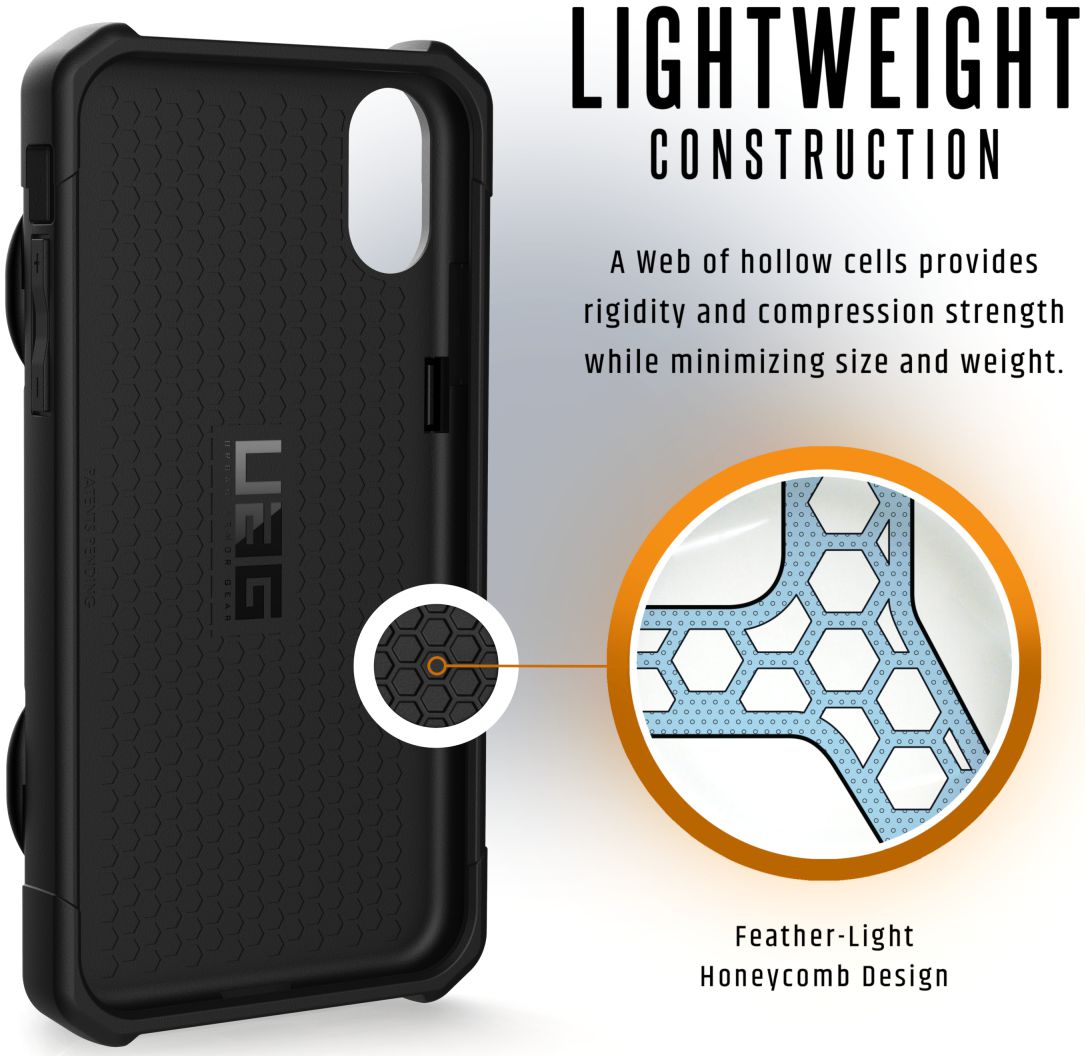 Urban Armor Gear Trooper Card Back Cover Apple iPhone XR Hoesje Zwart afbeelding 8