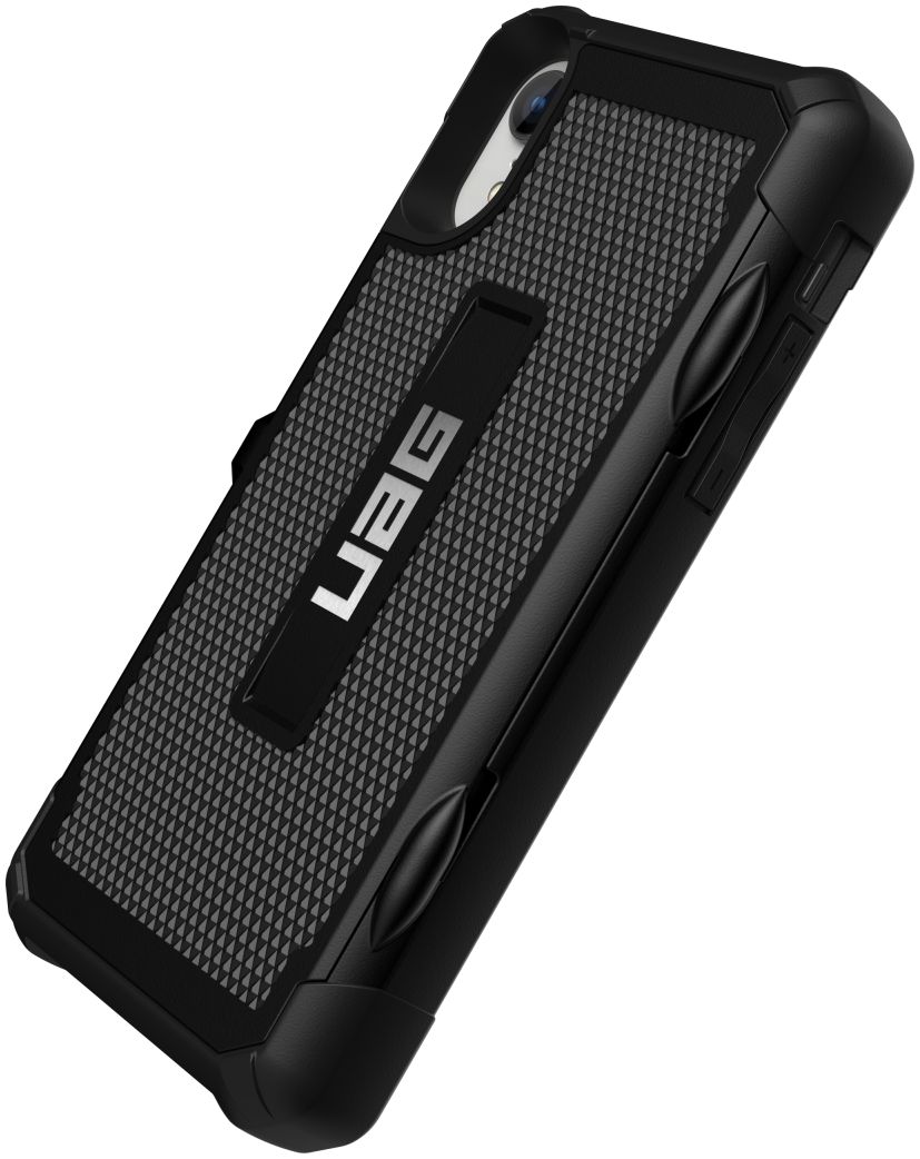Urban Armor Gear Trooper Card Back Cover Apple iPhone XR Hoesje Zwart afbeelding 13