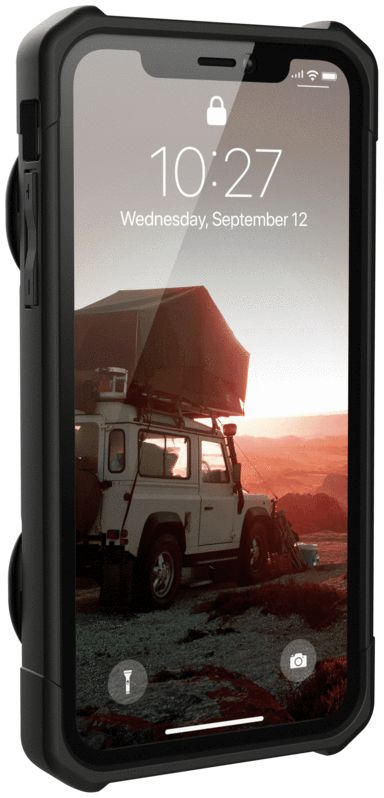 Urban Armor Gear Trooper Card Back Cover Apple iPhone XR Hoesje Zwart afbeelding 11