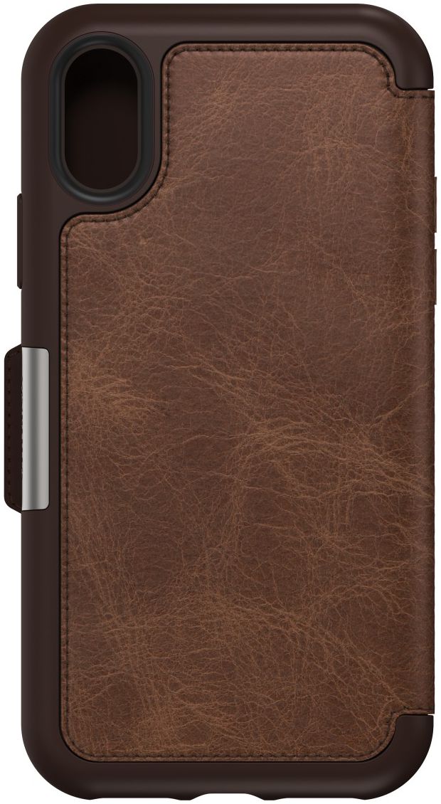 Otterbox Strada Series Apple iPhone XS / X Hoesje Book Case Espresso afbeelding 5