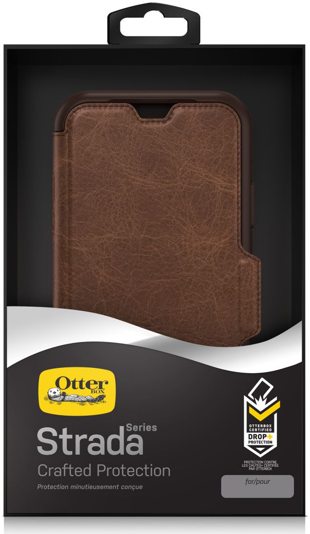 Otterbox Strada Series Apple iPhone XS / X Hoesje Book Case Espresso afbeelding 8