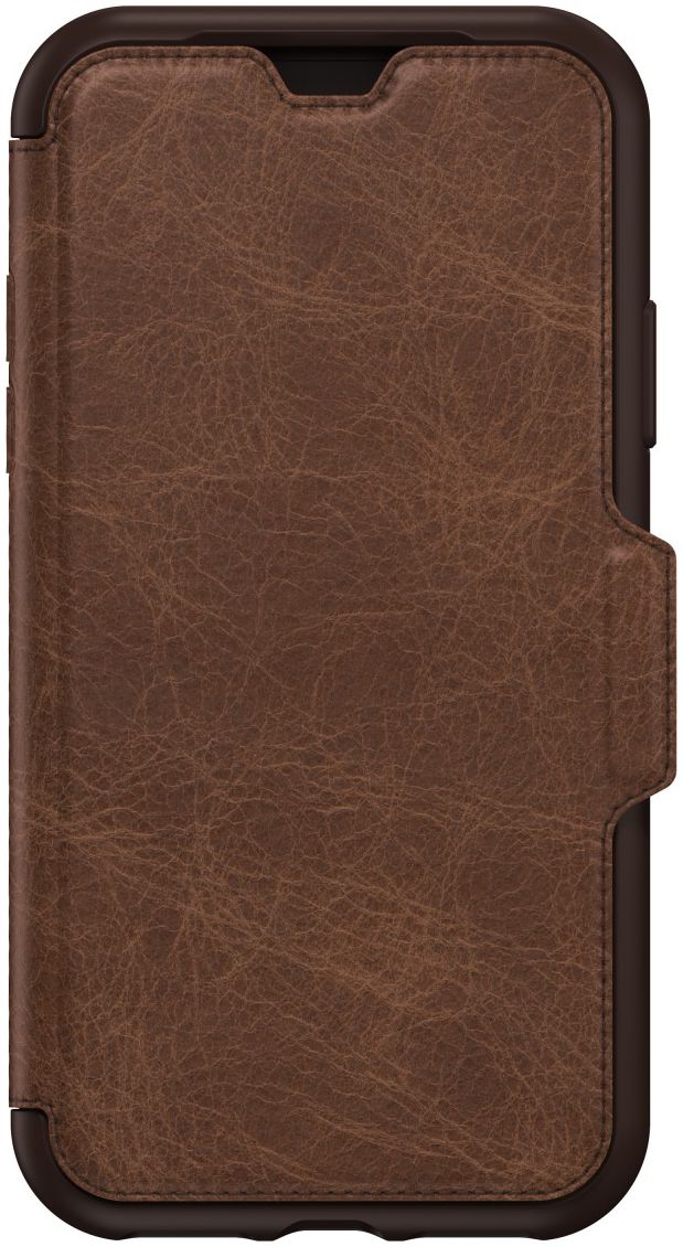 Otterbox Strada Series Apple iPhone XS / X Hoesje Book Case Espresso afbeelding 4