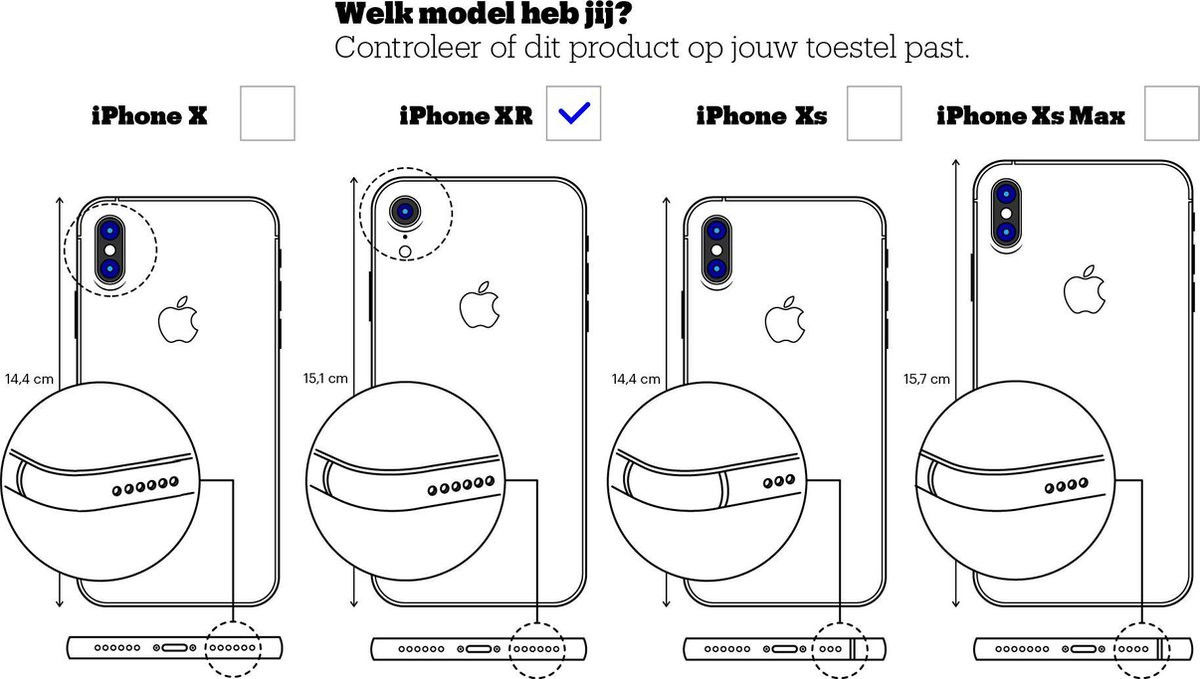 Otterbox Strada Apple iPhone XR Hoesje Book Case Zwart afbeelding 12