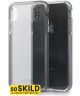SoSkild iPhone XS Max Hoesje Defend Heavy Impact Backcover Transparant