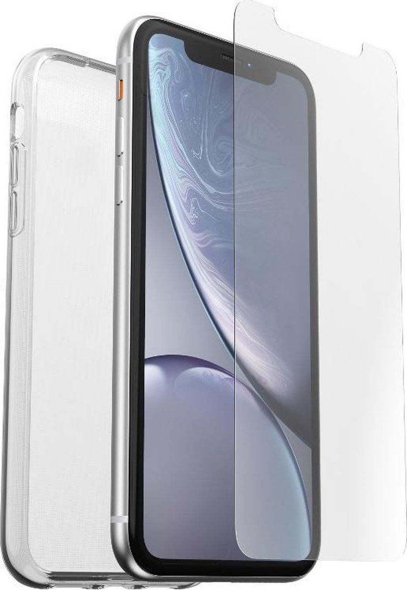Otterbox Clearly Protected Clear Skin + Alpha Glass Apple iPhone XR afbeelding 11