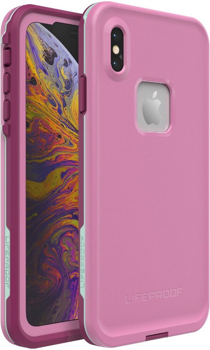 Lifeproof Fre hoesje voor Apple iPhone XS Roze afbeelding 1
