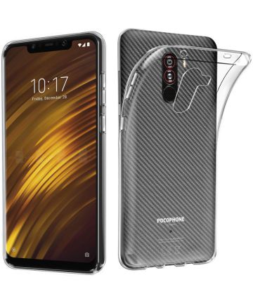 Xiaomi PocoPhone F1 Hoesje Dun TPU Transparant Hoesjes