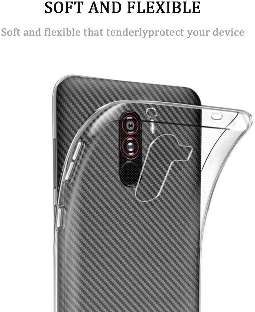 Xiaomi PocoPhone F1 Hoesje Dun TPU Transparant afbeelding 4