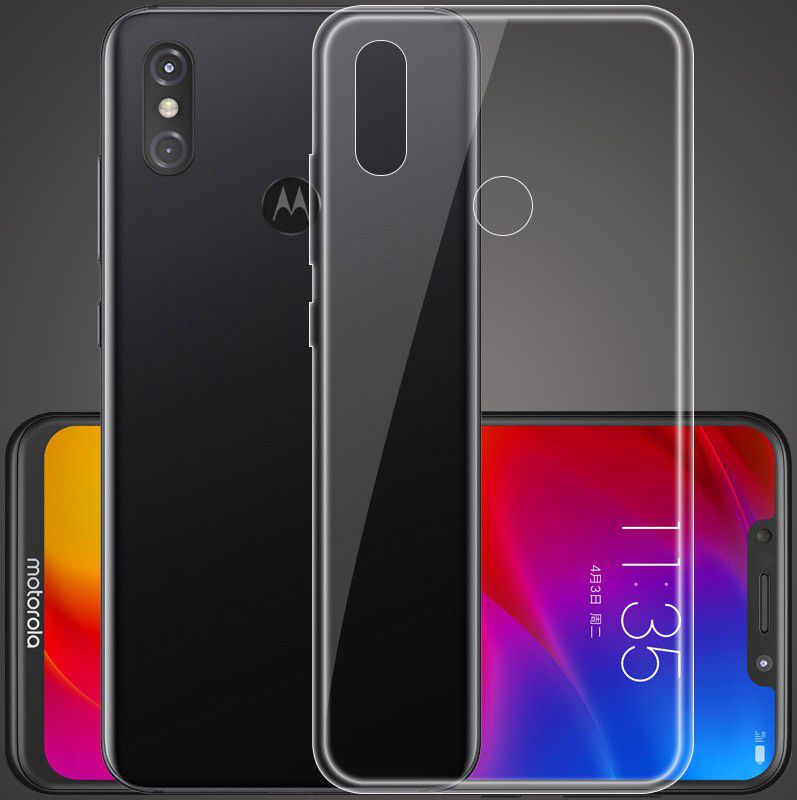Motorola One Power Hoesje Dun TPU Transparant afbeelding 3