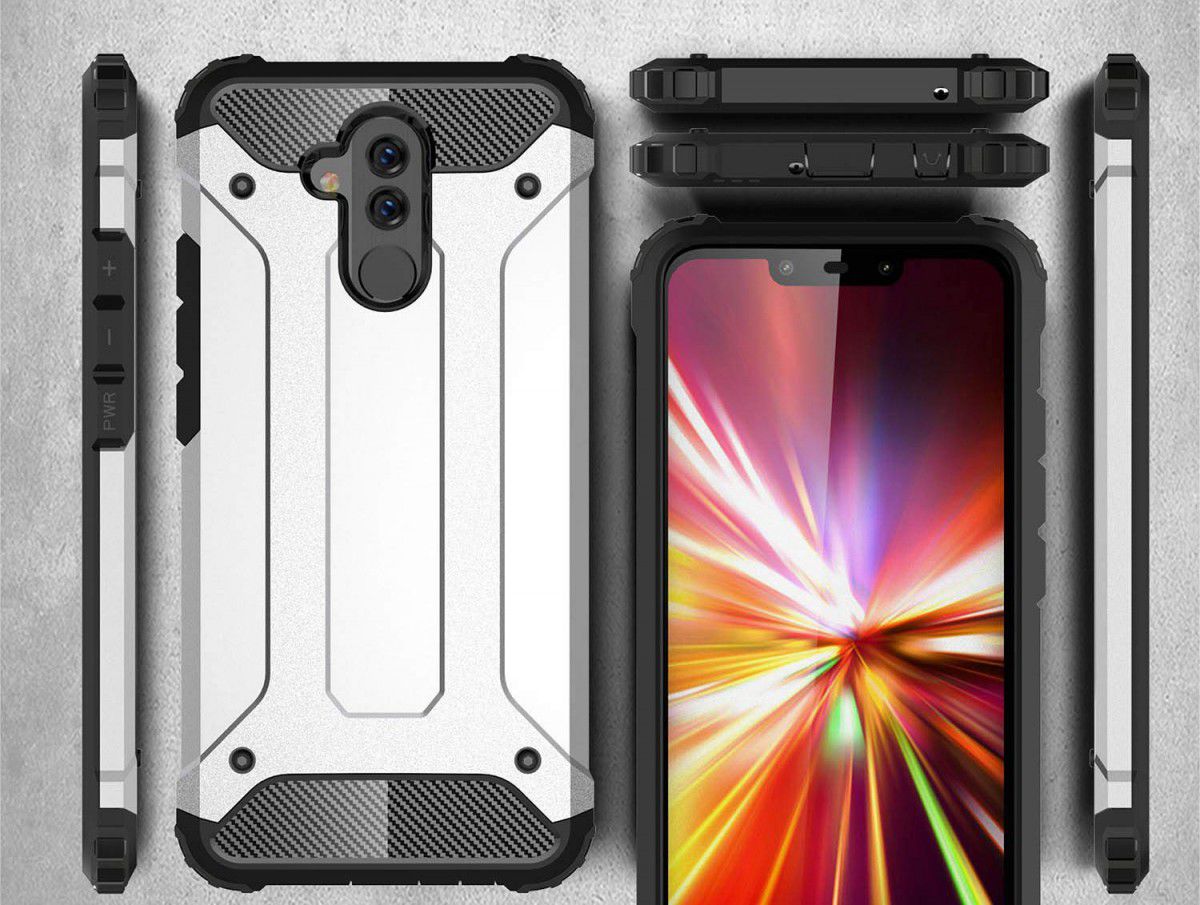 Huawei Mate 20 Lite Hybride Hoesje Zwart afbeelding 7