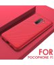 Xiaomi PocoPhone F1 Twill Slim Texture Back Cover Rood