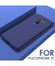 Xiaomi PocoPhone F1 Twill Slim Texture Back Cover Blauw
