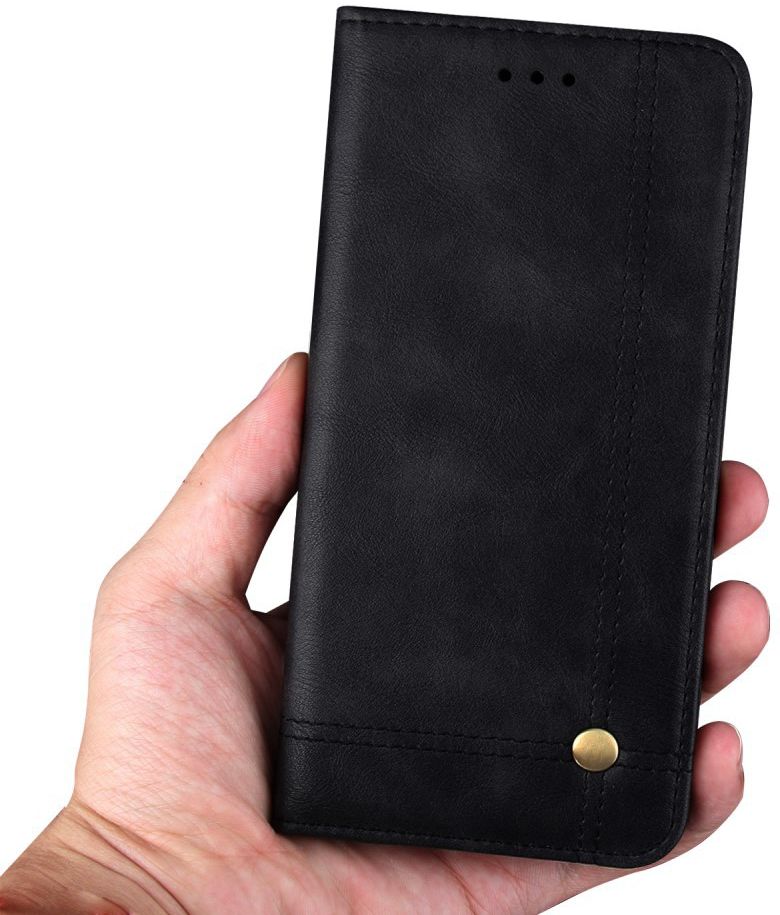 Xiaomi PocoPhone F1 Hoesje met Kaarthouder Zwart afbeelding 7
