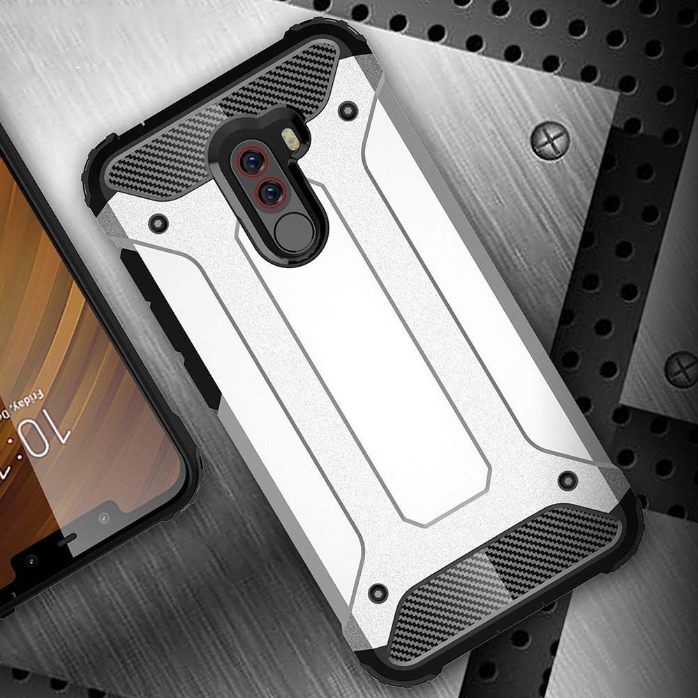 Xiaomi PocoPhone F1 Hybride Hoesje Goud afbeelding 2