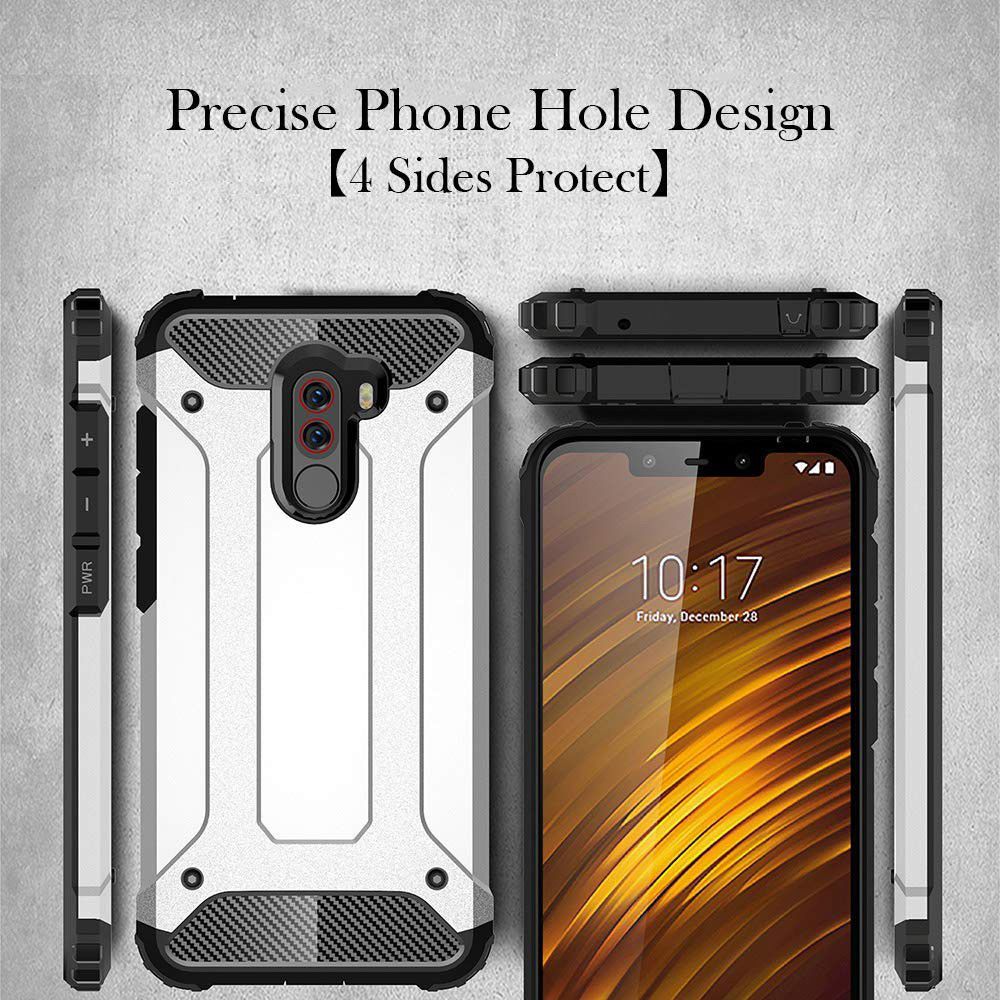 Xiaomi PocoPhone F1 Hybride Hoesje Goud afbeelding 6