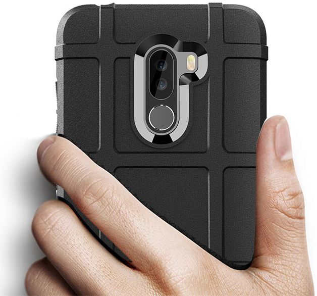 Xiaomi PocoPhone F1 Anti-Schock Hoesje Blauw afbeelding 4
