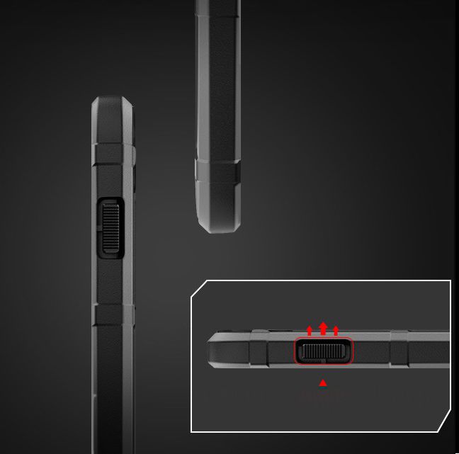 Xiaomi PocoPhone F1 Anti-Schock Hoesje Blauw afbeelding 6