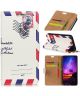 Huawei Mate 20 Lite Bookcase Hoesje met Print Postcard