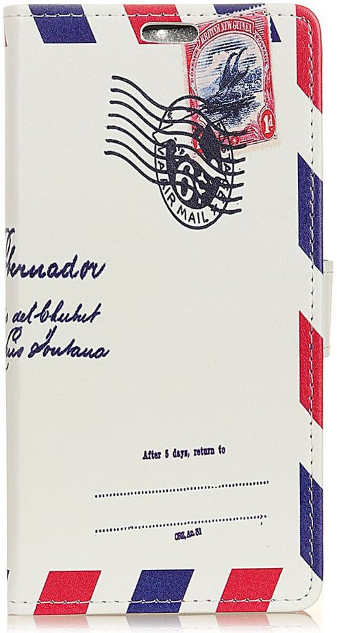 Huawei Mate 20 Lite Bookcase Hoesje met Print Postcard afbeelding 4