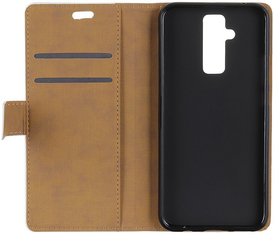 Huawei Mate 20 Lite Bookcase Hoesje met Print Uilen afbeelding 3