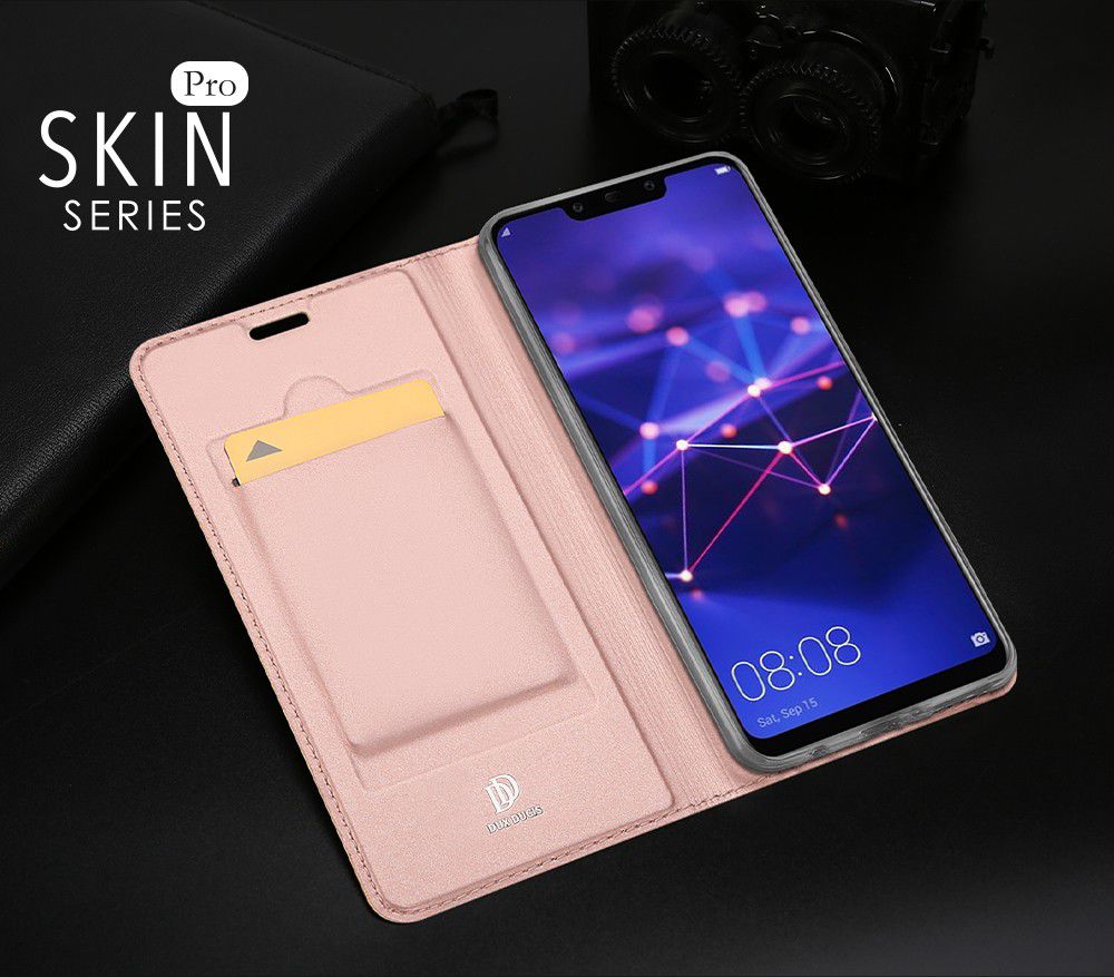Dux Ducis Huawei Mate 20 Lite Bookcase Hoesje Roze afbeelding 7