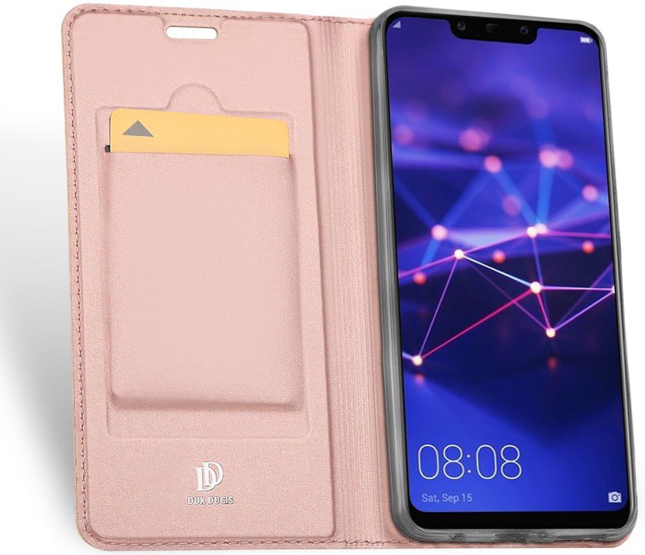 Dux Ducis Huawei Mate 20 Lite Bookcase Hoesje Roze afbeelding 2